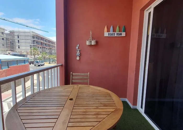 Alquilaencanarias-medano Galte, Terrace And 아파트